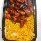 Best D35. Bourbon Chicken Combo Dinner in Lumberton, NJ